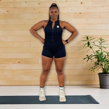 Load image into Gallery viewer, Body Goals Romper Black